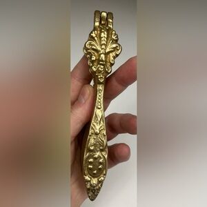 Vintage Ornate Brass Nutcracker,Kitchen Decor